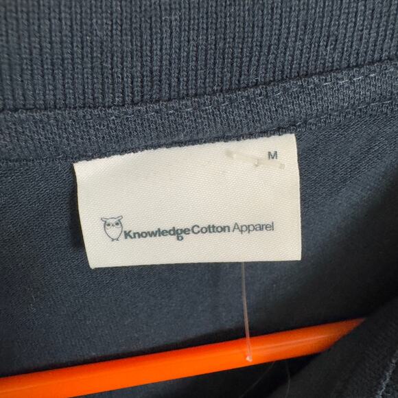 Knowledge Cotton Apparel ToKe Badge Polo Shirt US Men's M - Picture 4 of 9